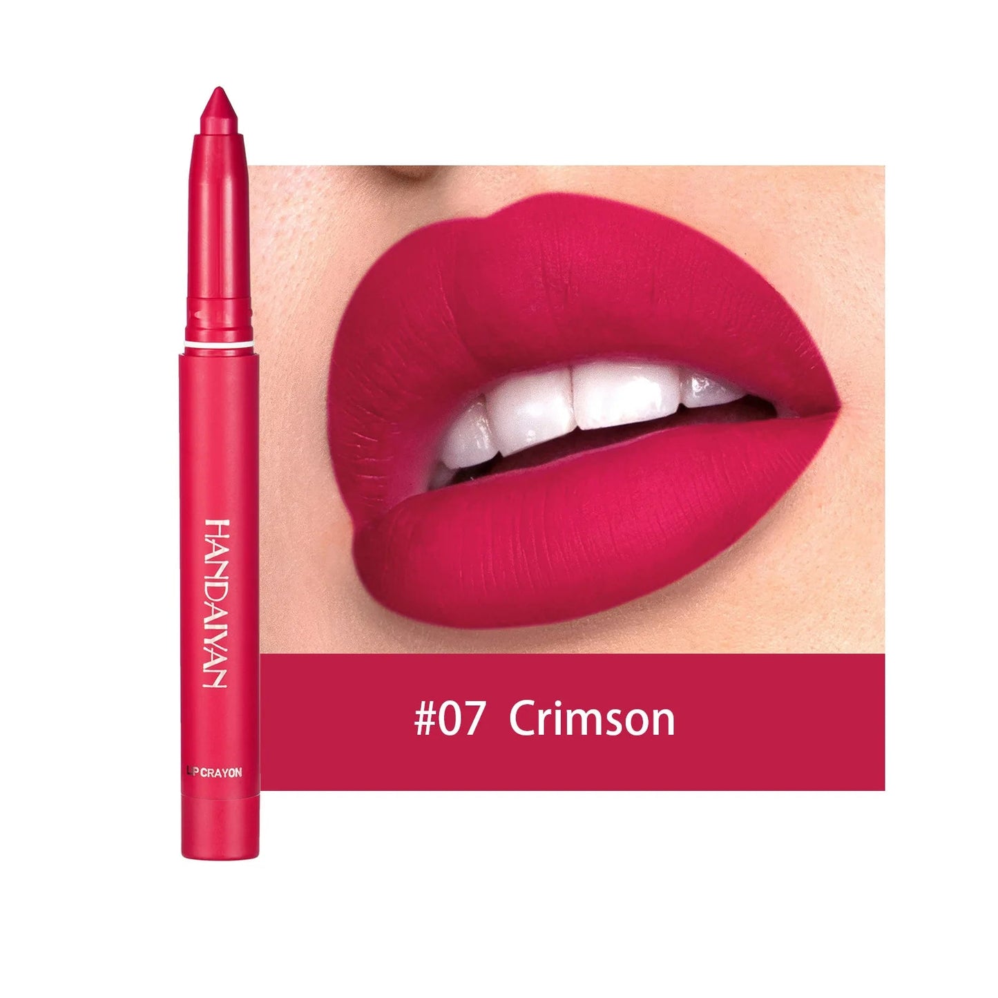 LuxeLip Vault™ by Handayan – 12 Matte Nude & Pink Shades for All-Day Perfection